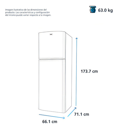 Refrigerador Automático 360l Grafito Mabe Rme360pvmre0