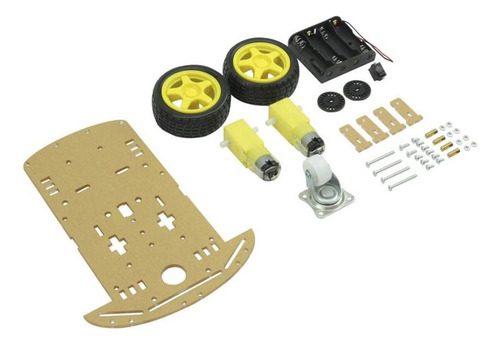 Kit Chassi Robo 2wd Para Arduino Chipsce