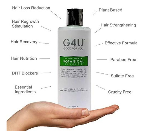 Conjunto De Shampoo E Condicionador De Cabelo G4u Para Mulhe