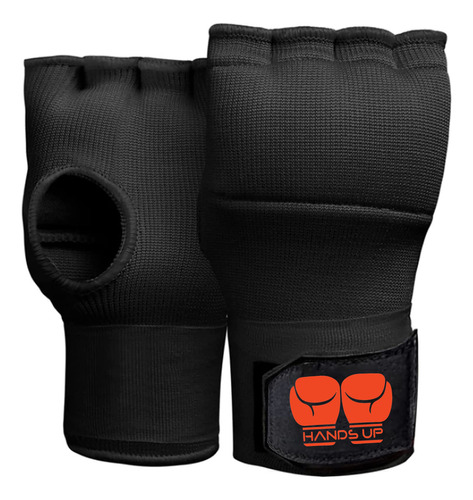 Guantes Interiores Acolchados Sin Dedos, Vendas De Boxeo Pa.