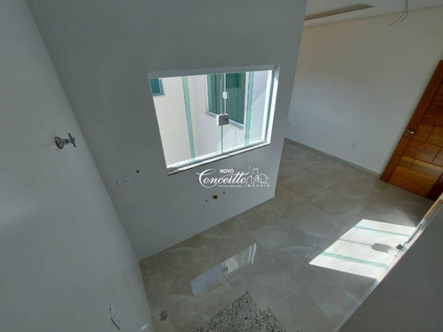 Imagem 2 de 21 de Cobertura Com 2 Dormitórios À Venda, 80 M² Por R$ 365.000,00 - Bangu - Santo André/sp - Co0114