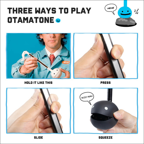 Sintetizador Electrónico Cube Otamatone, Color Negro