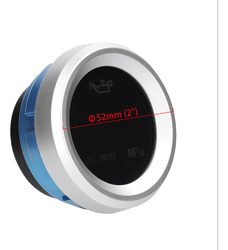 Medidor De Presión De Aceite Para Automóvil Con Sensor Digit