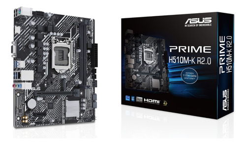 Motherboard Asus Prime H510m-k R2.0 Intel Lga1200 Ddr4