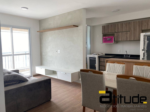 Imagem 1 de 15 de Lindo Apartamento De 83 M² Mobiliado Para Locação Em Alphaville - Sp - 5700