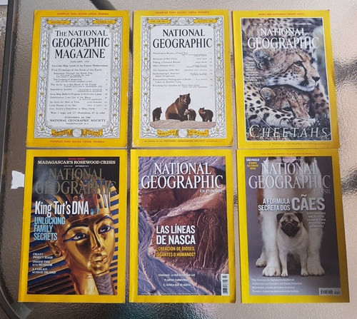 Revistas National Geographic - Lote (Usado)