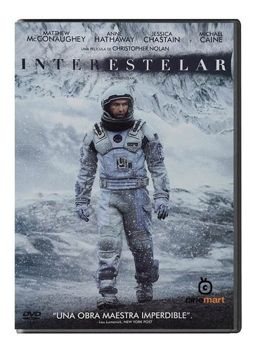 Interestelar Christopher Nolan Pelicula Dvd