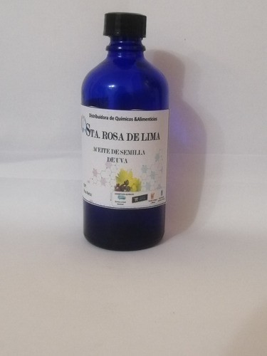 Aceite De Semillas De Uva Usp  Usa  Frasco,500gr