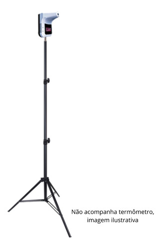 Suporte Iluminação Tripé Com Refletor Led 100w Pronto P Uso