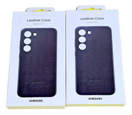 Carcasa Leather Para Galaxy S23+ (( S23 Plus ))