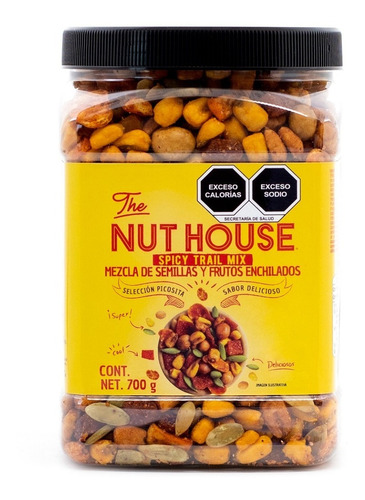 The Nut House - Mezcla De Semillas Y Frutos Enchilados 700g