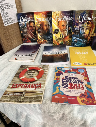 Coleção Série Conflitos Ellen G White E + 5 Volumes (semi Novo)