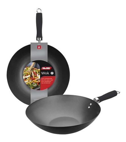 Sarten Wok Moka 34 X 10 Cm Marca Ibili