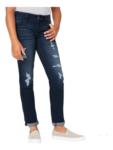 Jeans Justin Denim Para Niña Talla 12