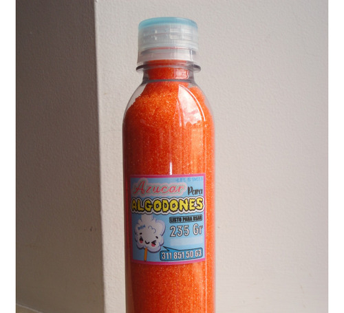 Azúcar Especial Algodón Naranja - Kg a $30