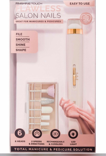 Finishing Touch Flawless Salon Uñas, Kit Manicure/pedicure