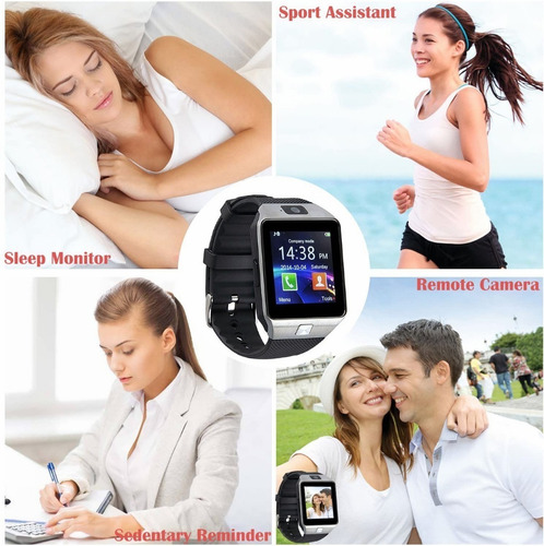 Cámara Sim Android Reloj Con Tarjeta Inteligente Bluetooth I