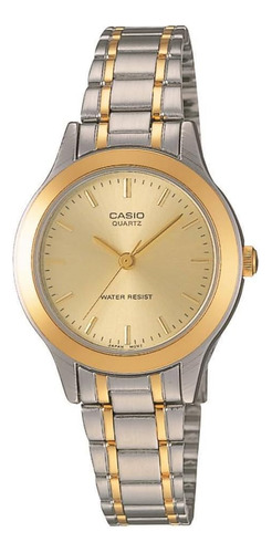 Relojes Casio General Para Mujer Metal Fashion Ltp-1128g-9a 