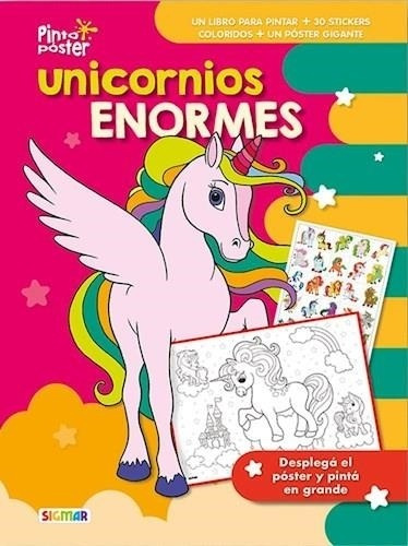 Unicornios Enormes Pinto Poster - Sigmar