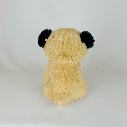 Imagem 4 de 4 de Cachorro De Pelúcia Pug Filhote 19cm