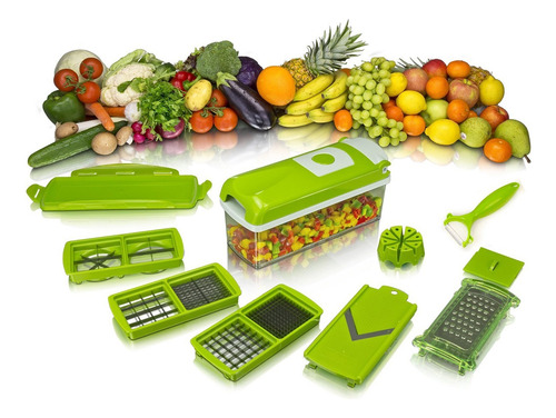 Nicer Dicer Plus Cortador Verduras Rallador Frutas