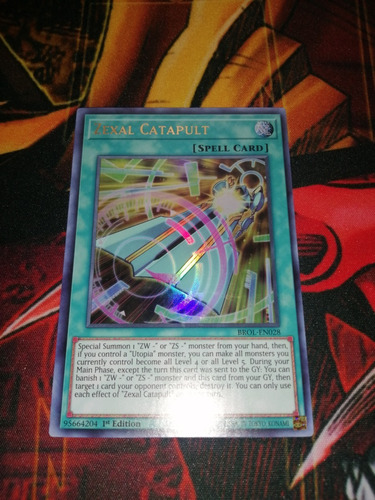 Zexal Catapult Yu-gi-oh! Original Konami