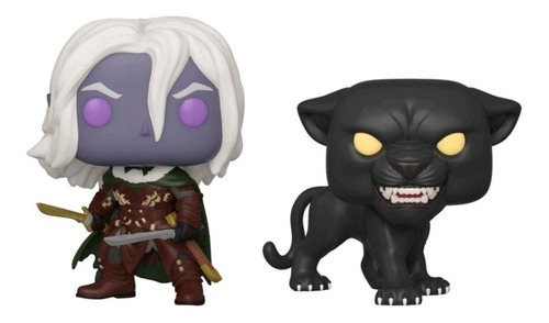 Funko Pop Dungeons & Dragons - Drizzt Dourden & Guenhwyvar 