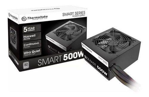 Fuente Thermaltake Smart White 500 Watts 80p White