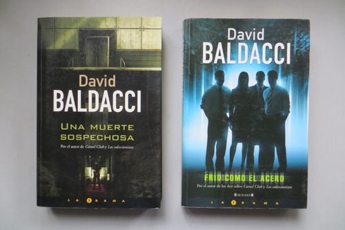 Frío Como El Acero + Una Muerte Sospechosa David Baldacci