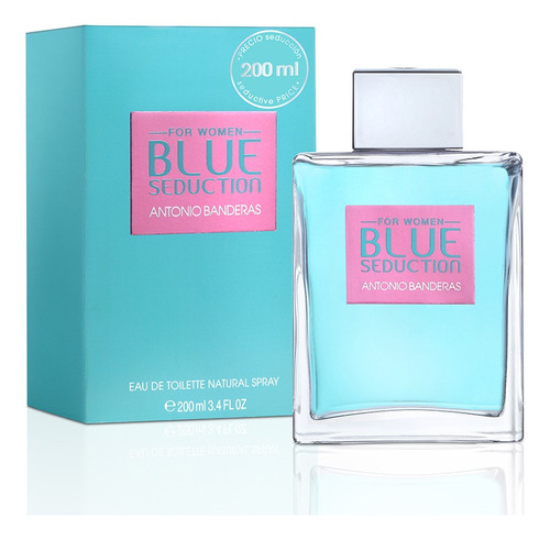 Perfume A. Banderas Blue Seduction 200ml Mujer