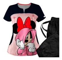 Comprar Uniformes Medico Anti Fluido Estampado Minnie Mouse