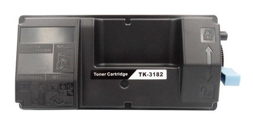 Toner Compatível Para Kyocera P3055dn Tk3182 Ecosys 1un Tinta Preto