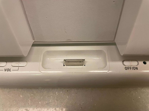 Imagem 3 de 6 de Som Portatil Caixa Isound Para iPod Dobravel Novissimo