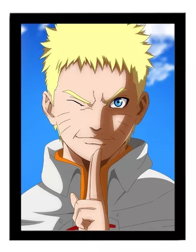 Quadro decorativo Quarto Hokage Naruto Shippuden