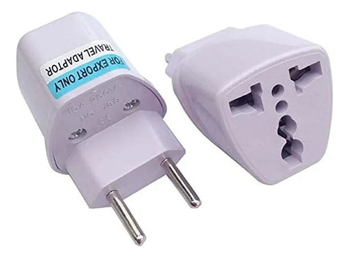 Adaptador Universal Tomada Ac Padrão Europeu Uk P/ Brasil