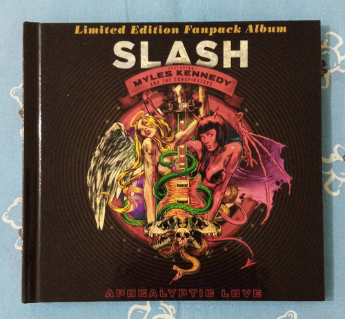 Slash Cd Apocalyptic Love, Como Nuevo, Europeo (cd Stereo)