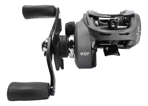 Imagen 1 de 5 de Reel rotativo Marine Sports Titan Pro 6000 derecho color negro
