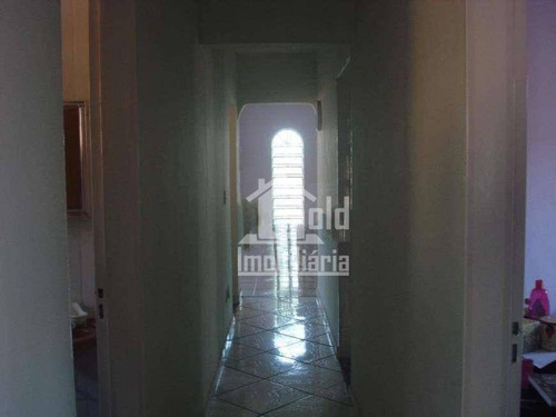Casa Com 4 Dormitórios À Venda, 149 M² Por R$ 546.000,00 - Residencial E Comercial Palmares - Ribeirão Preto/sp - Ca1253