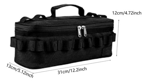 Camping Kitchenware De Mesa Bolsa De Almacenamiento Negro