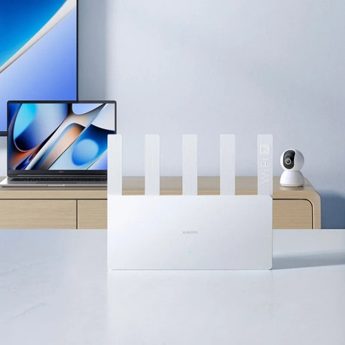 Roteador Xiaomi Be5000 Wifi 7 Rede Mesh 5 Antenas
