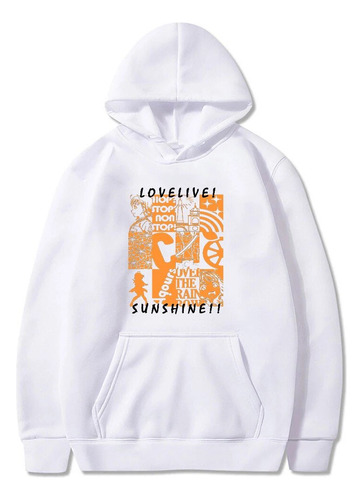 Sudadera Con Capucha Lovelive Anime Kawaii De Manga Larga Pa