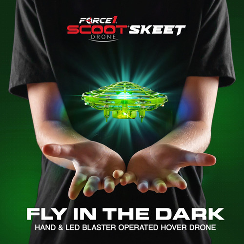 Force1 Scoot Skeet Dron, Juego De Disparos Electrónico Par.