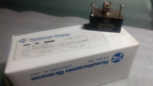Transductor Krautkramer Haz Angular Sws 1mhz .75x1in (Usado)