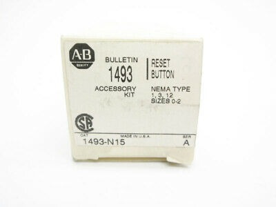 Allen Bradley 1493-n15 Ser. A (wh) Nsmp Mgg