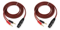 Comprar 2 Cables De Altavoz Xlr A Banana, Xlr De 3 Pines Hembra A Do