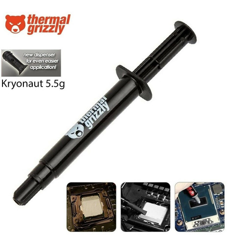 Imagen 2 de 7 de Pasta Térmica Thermal Grizzly Kryonaut 12.5 W 5,5 G Extrema