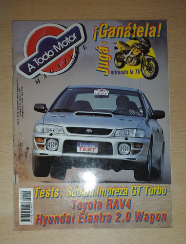 Revista A Todo Motor Magazine N°59 Septiembre De 1999