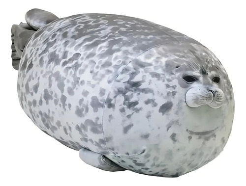 Peluche De Foca, Almohada Bonita, Cómoda Y Suave Gris
