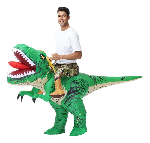 Disfraz De Dinosaurio Inflable Para Adultos De Doscos, Disfr