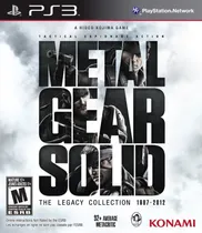 Comprar Metal Gear Solid The Legacy Collection Ps3 Fisico Nuevo